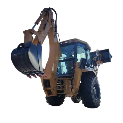 Backhoe Loader with Four-wheel Steering